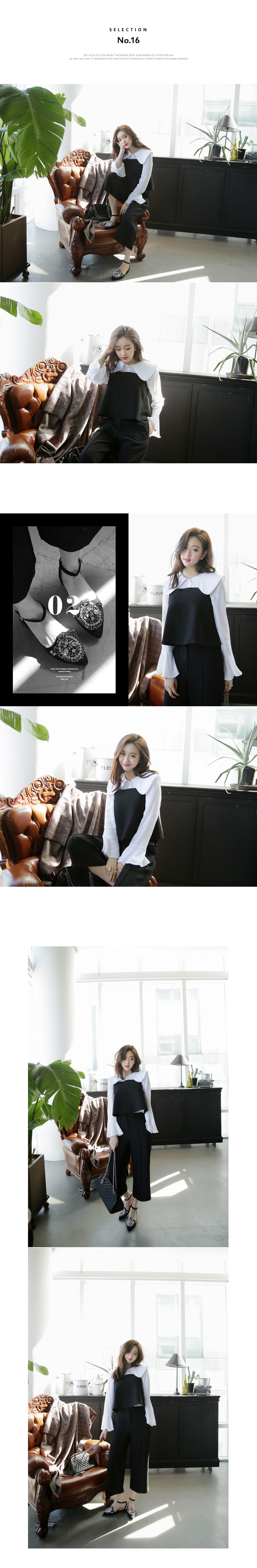 ラウンドカットソフトフレアヘムビスチェ・全2色 | DHOLIC | 詳細画像2