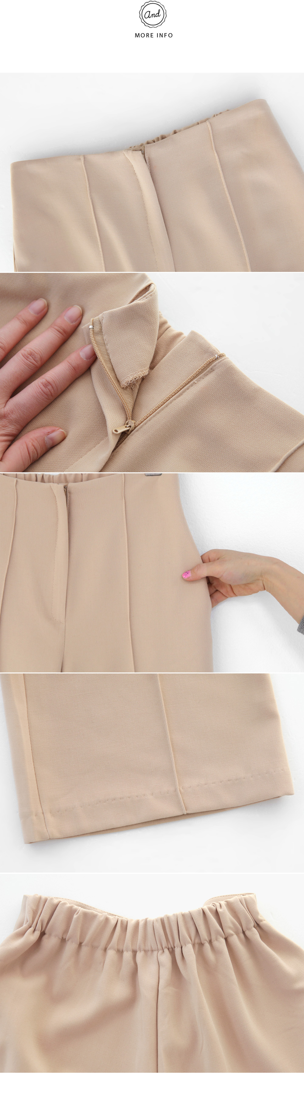 センタープレスハイウエストクロップドワイドパンツ・全2色 | DHOLIC | 詳細画像10