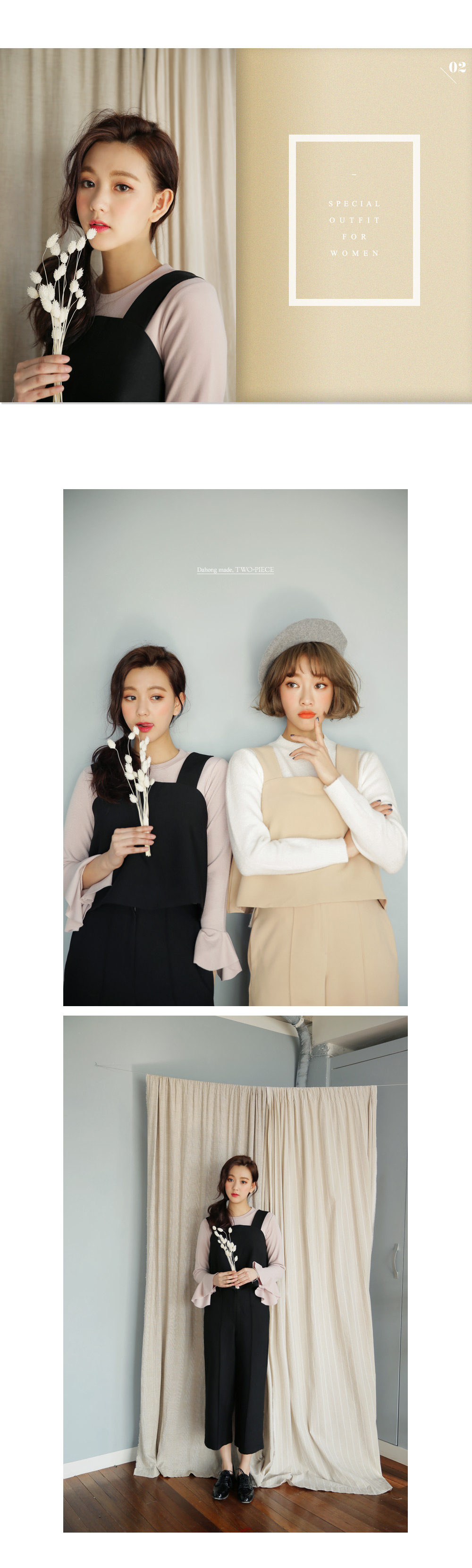 センタープレスハイウエストクロップドワイドパンツ・全2色 | DHOLIC | 詳細画像6