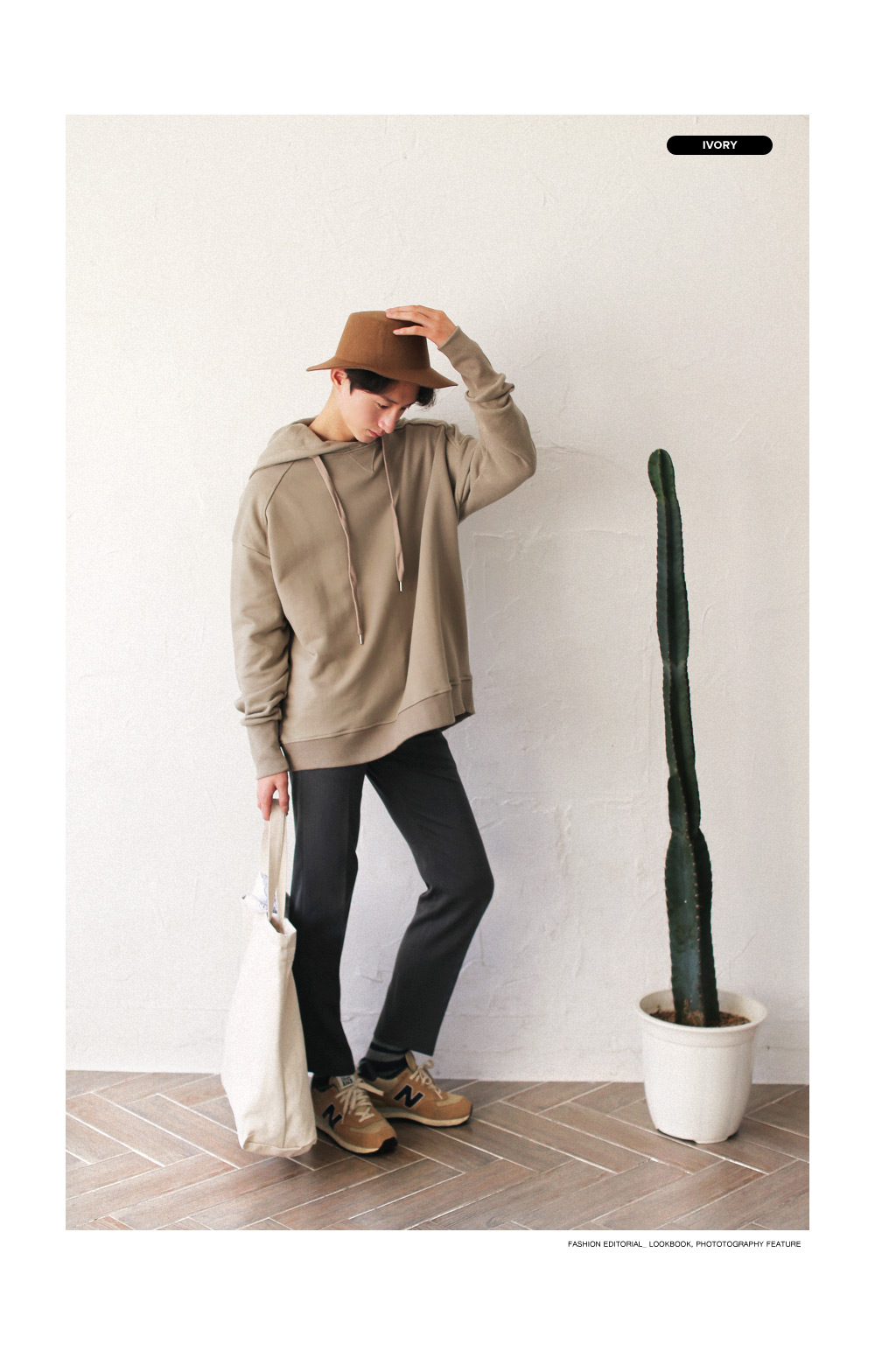 ソリッドカラースクエア2WAYトートバッグ・全2色 | 詳細画像4