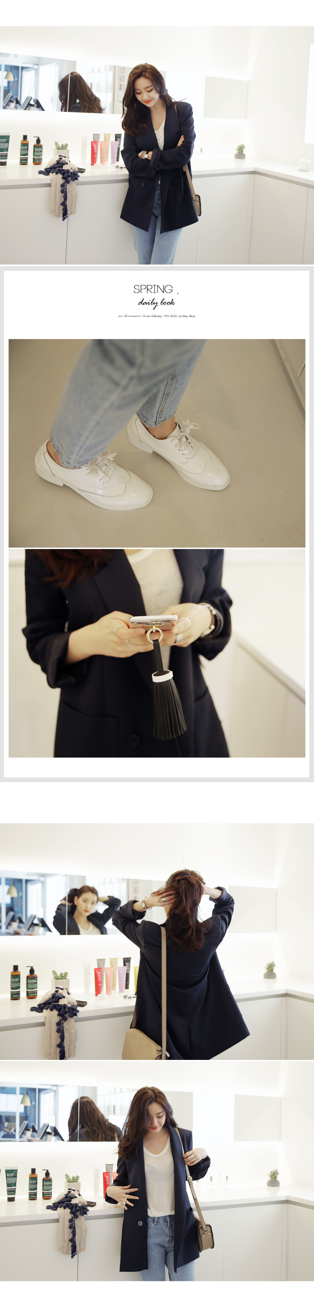 タッセルレースアップローファー・全3色 | DHOLIC | 詳細画像2