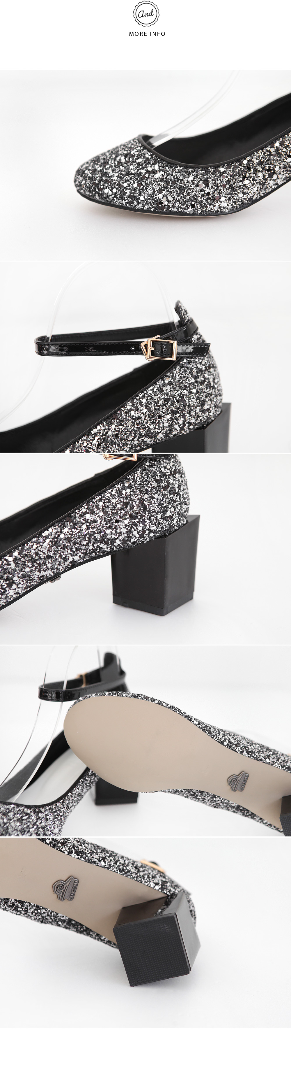 アンクルストラップブロックヒールパンプス・全3色 | DHOLIC | 詳細画像6