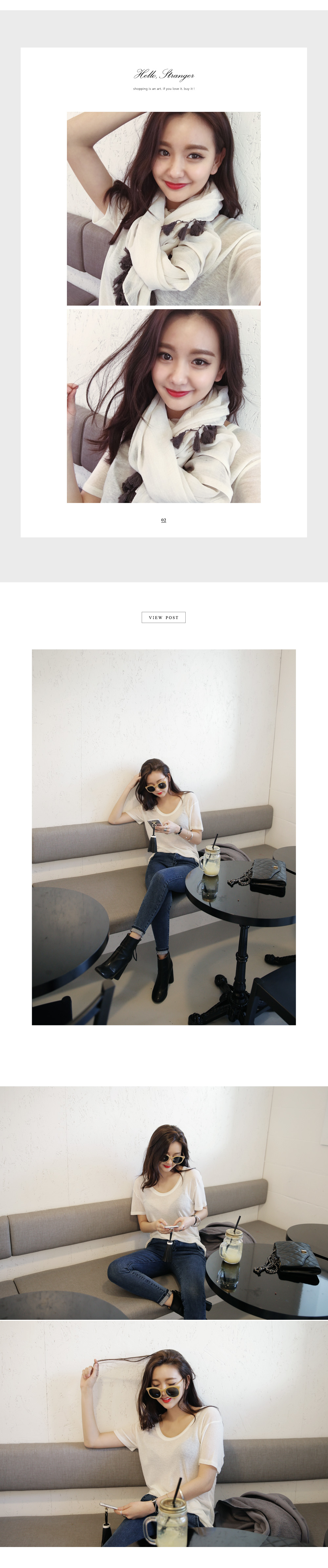 ルーズフィットフードジップアップパーカー・全3色 | DHOLIC | 詳細画像5