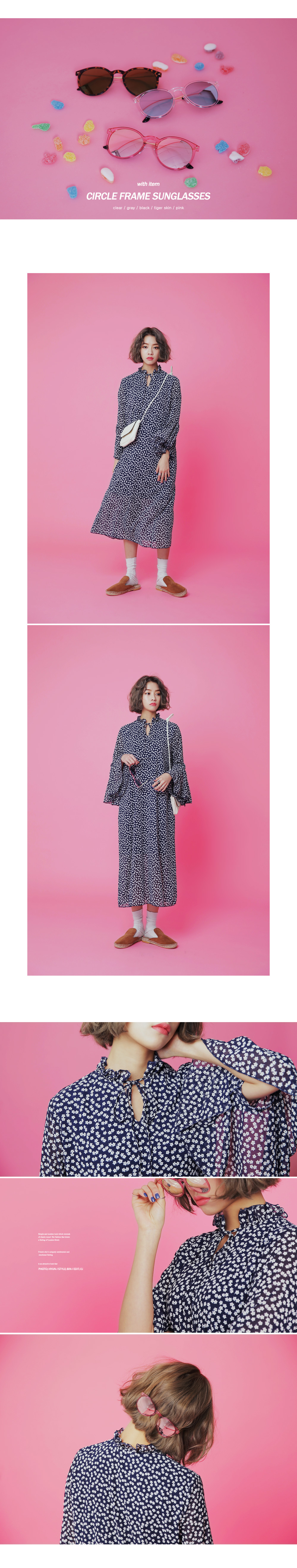 <font color=red><b>**雑誌Scawaii!8月号掲載**</b></font>サークルフレームミラーサングラス・全6色 | DHOLIC | 詳細画像2