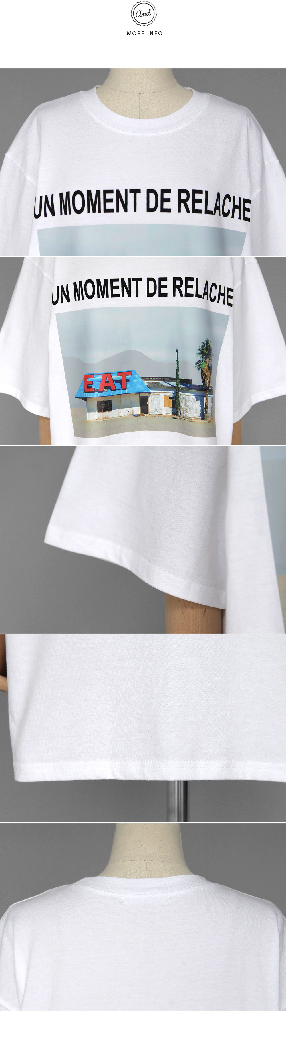 オーバーシルエットグラフィックTシャツ・全2色 | DHOLIC | 詳細画像13