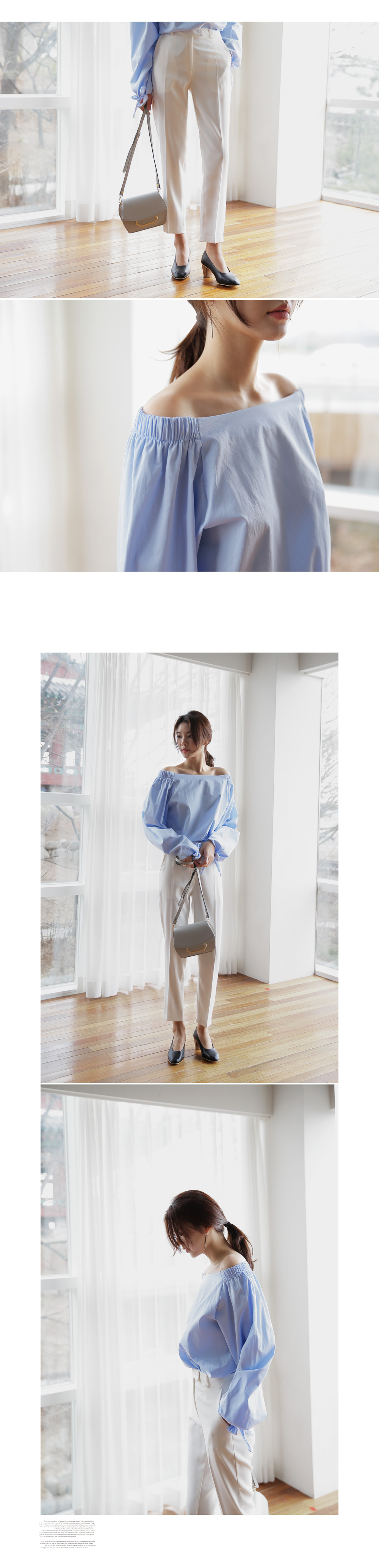 ハイウエストセンタープレススリムスラックス・全3色 | DHOLIC | 詳細画像3