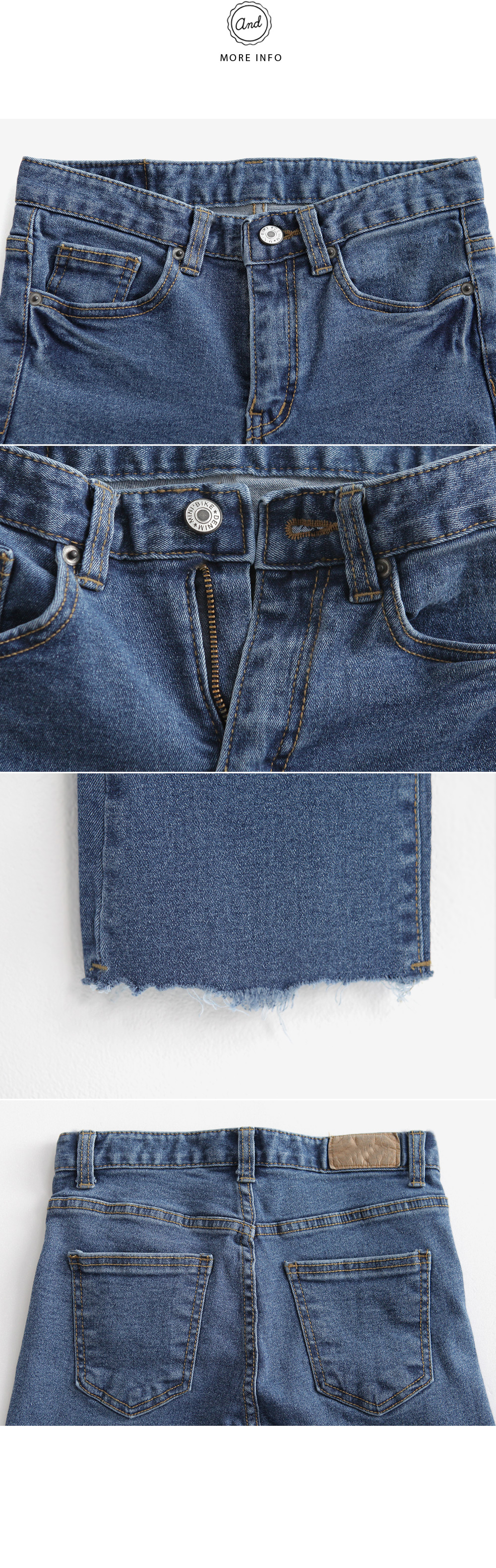 フレイドヘムスリムストレートジーンズ・全2色 | DHOLIC | 詳細画像16