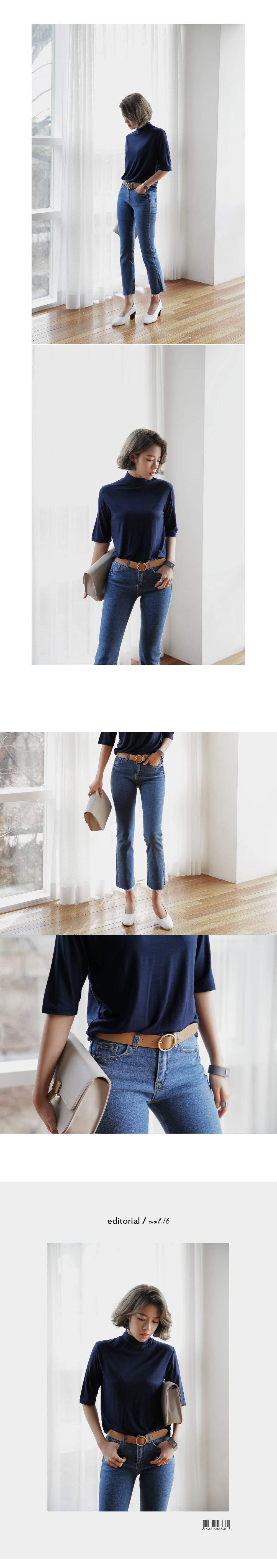 フレイドヘムスリムストレートジーンズ・全2色 | DHOLIC | 詳細画像7