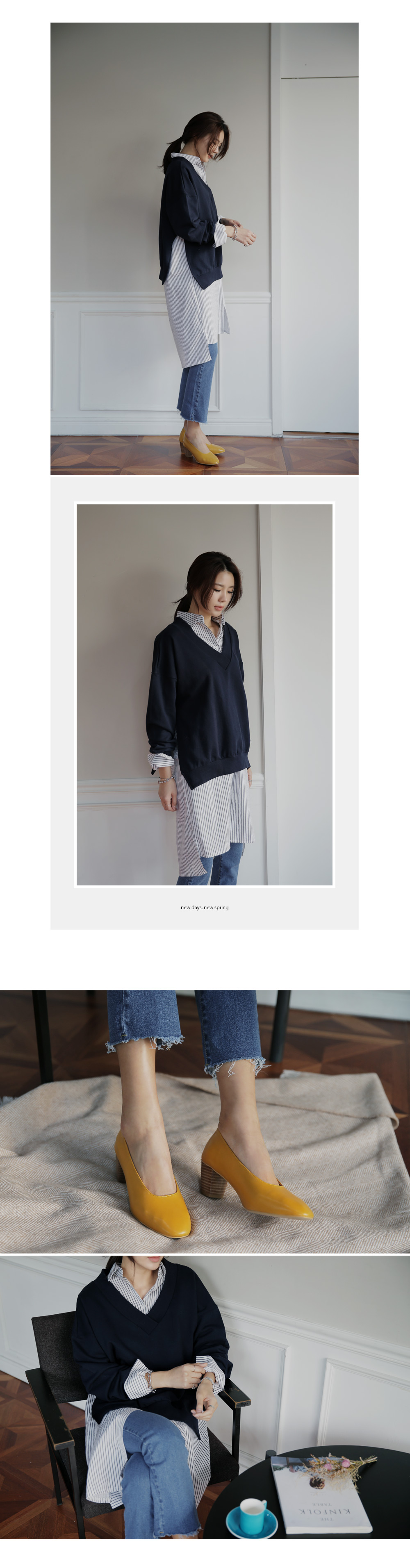 フレイドヘムスリムストレートジーンズ・全2色 | DHOLIC | 詳細画像9