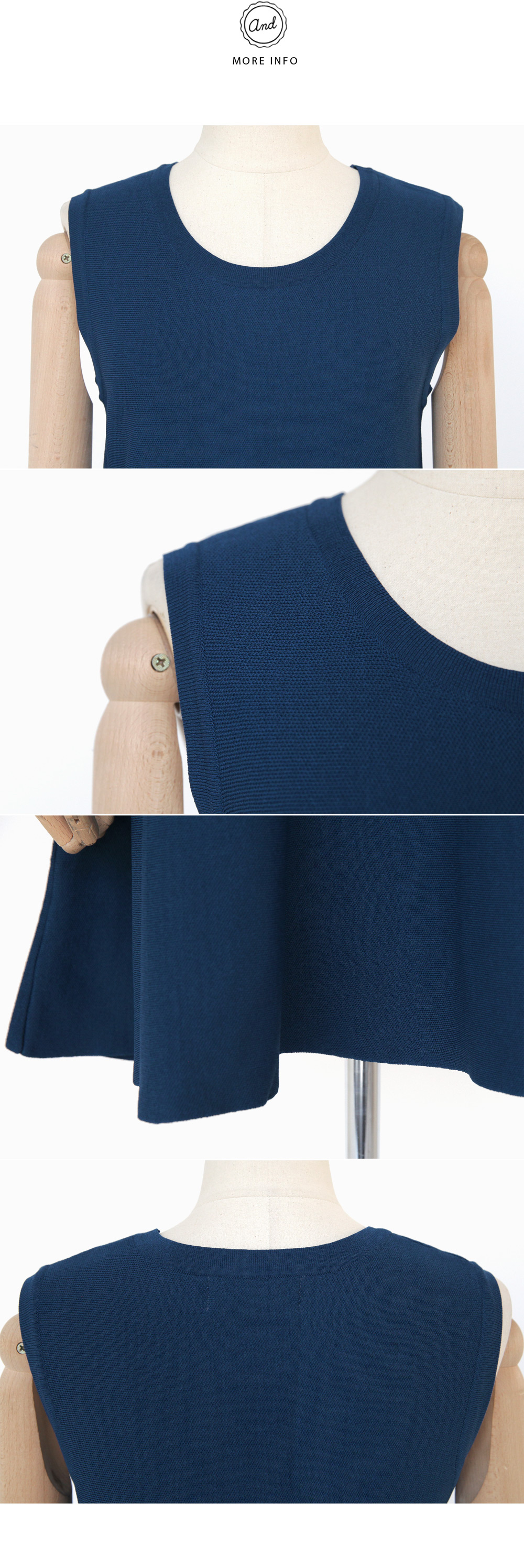 スリーブレスフレアミニワンピース・全2色 | DHOLIC | 詳細画像7