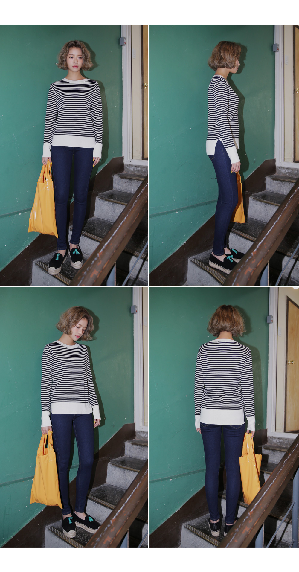 2ボタンベーシックデニムスキニーパンツ・全2色 | DHOLIC | 詳細画像10