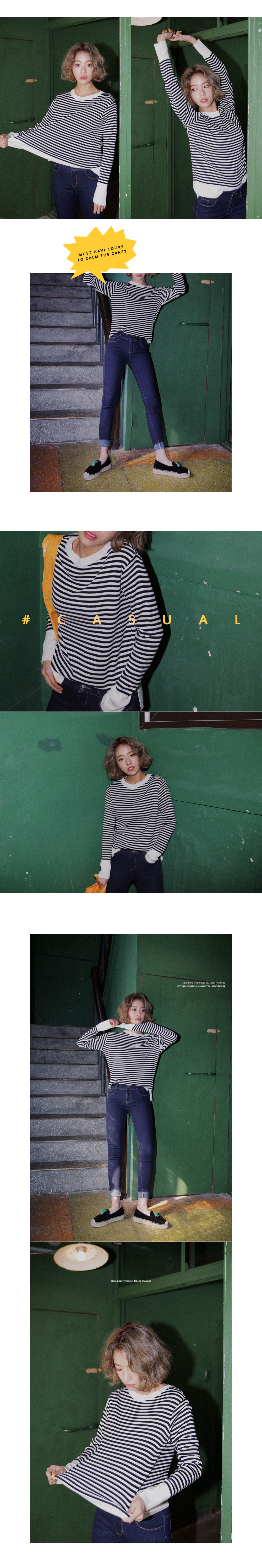 2ボタンベーシックデニムスキニーパンツ・全2色 | DHOLIC | 詳細画像6