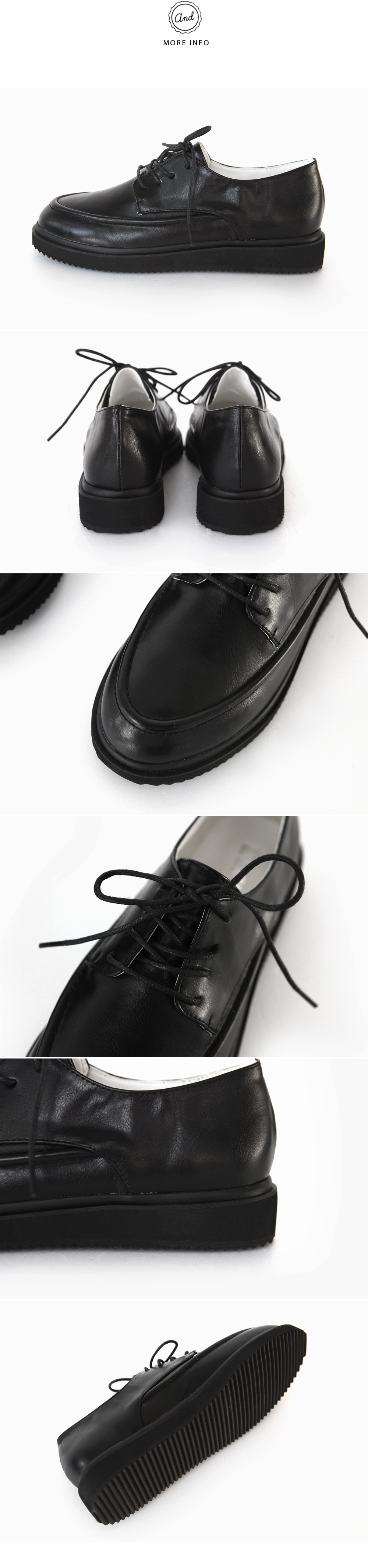 フェイクレザーレースアップローファー・全2色 | DHOLIC | 詳細画像5