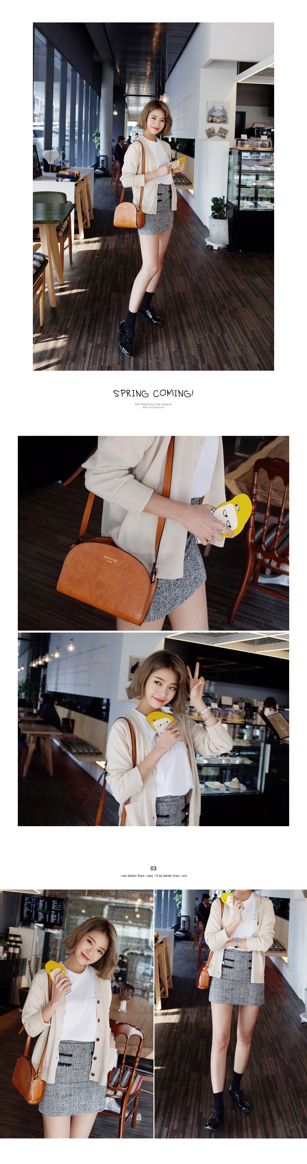 S/Sハイゲージニットカーディガン・全4色 | DHOLIC | 詳細画像2