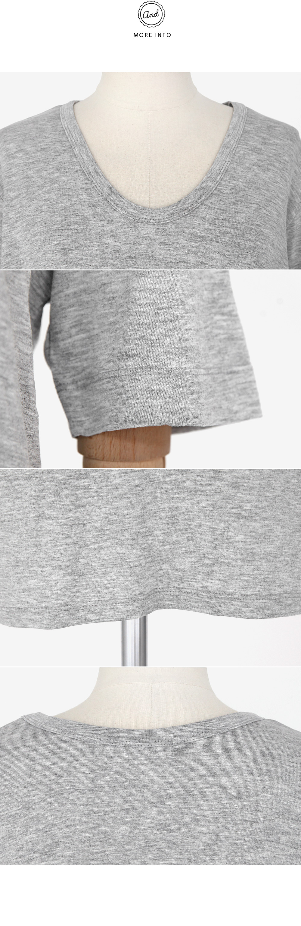 UネックショートスリーブTシャツ・全4色 | DHOLIC | 詳細画像14