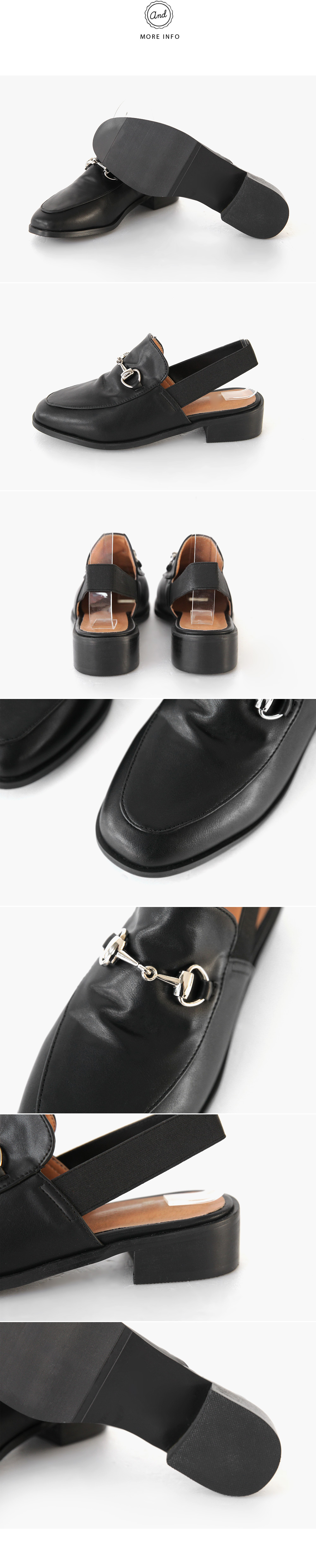 2TYPEスクエアトゥバックストラップローファー・全2色 | DHOLIC | 詳細画像6