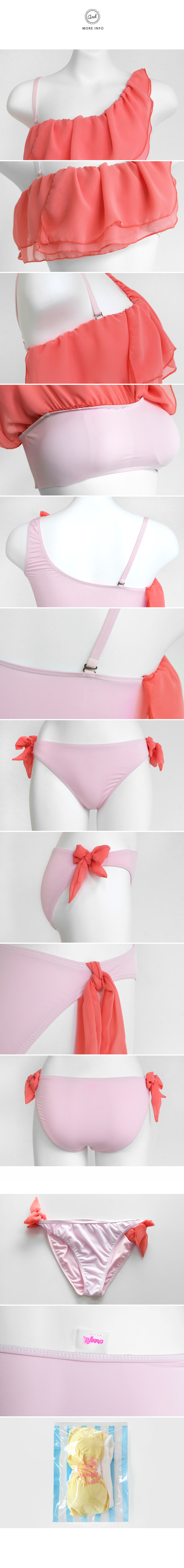 アンバランスフリルディテールビキニ・全2色 | DHOLIC | 詳細画像11