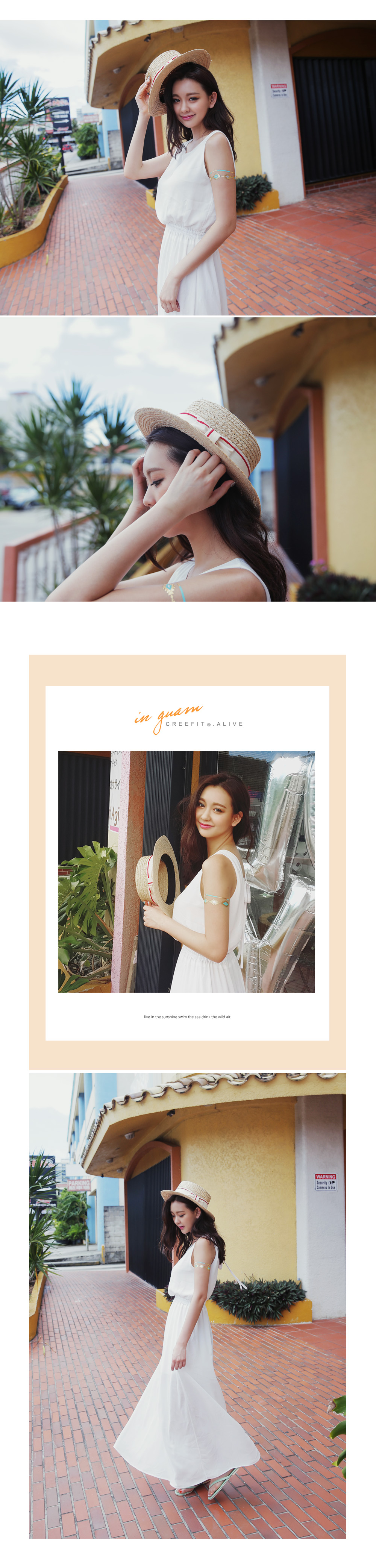 配色リボンスディテールカンカン帽・全1色 | DHOLIC | 詳細画像5