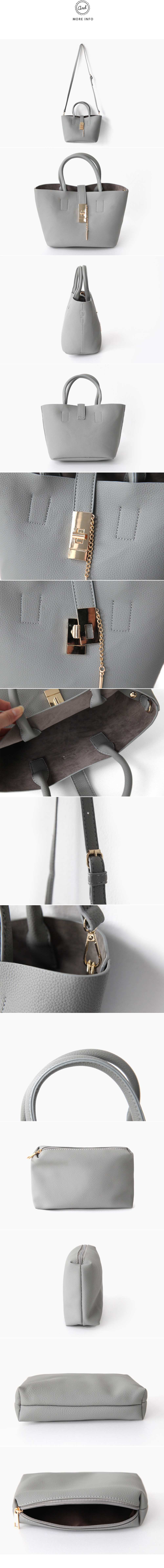 ポーチSETチェーンポイントミニマルバッグ・全3色 | DHOLIC | 詳細画像14