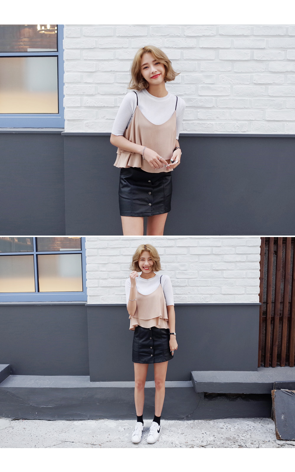 <font color=red><b>**雑誌mer8月号/Ray7月号掲載**</b></font><DHOLIC オリジナル>ラウンドネックティアードビスチェ・全4色 | DHOLIC | 詳細画像9