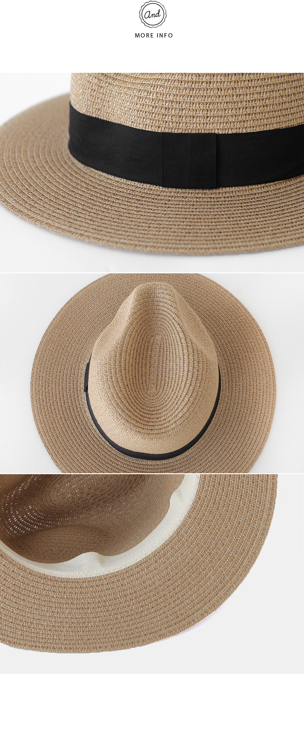 <font color=red><b>**雑誌JELLY10月号・9月号掲載**</b></font>4COLORSストローハット・全4色 | DHOLIC | 詳細画像12