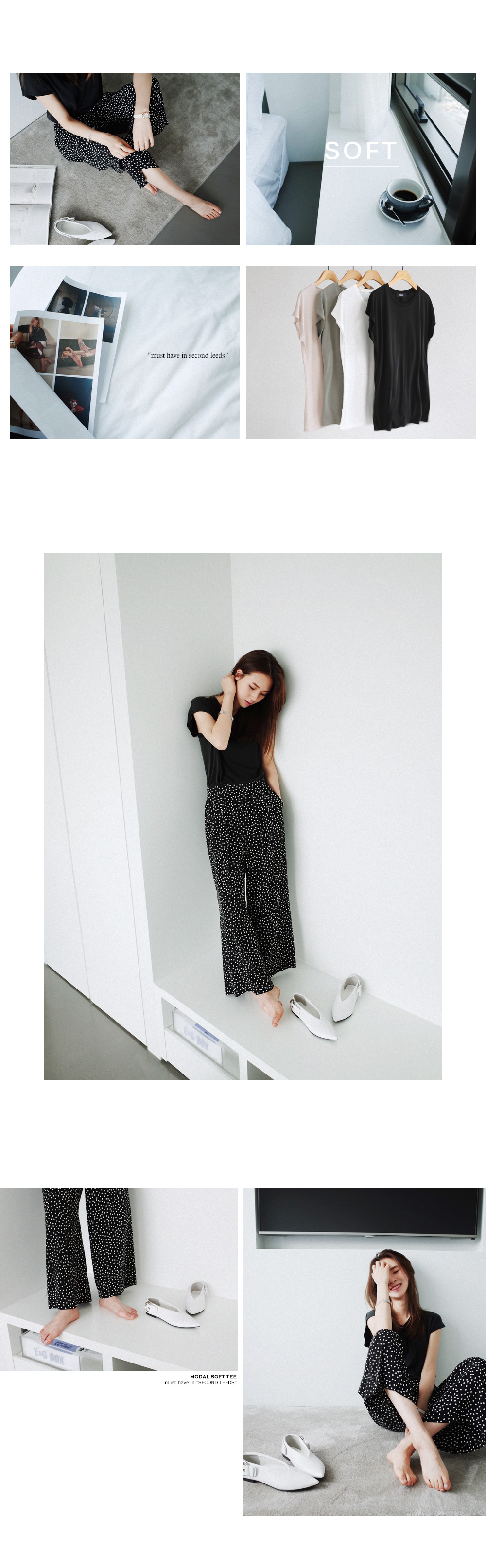 ドッドパターンタックワイドパンツ・全2色 | DHOLIC PLUS | 詳細画像3