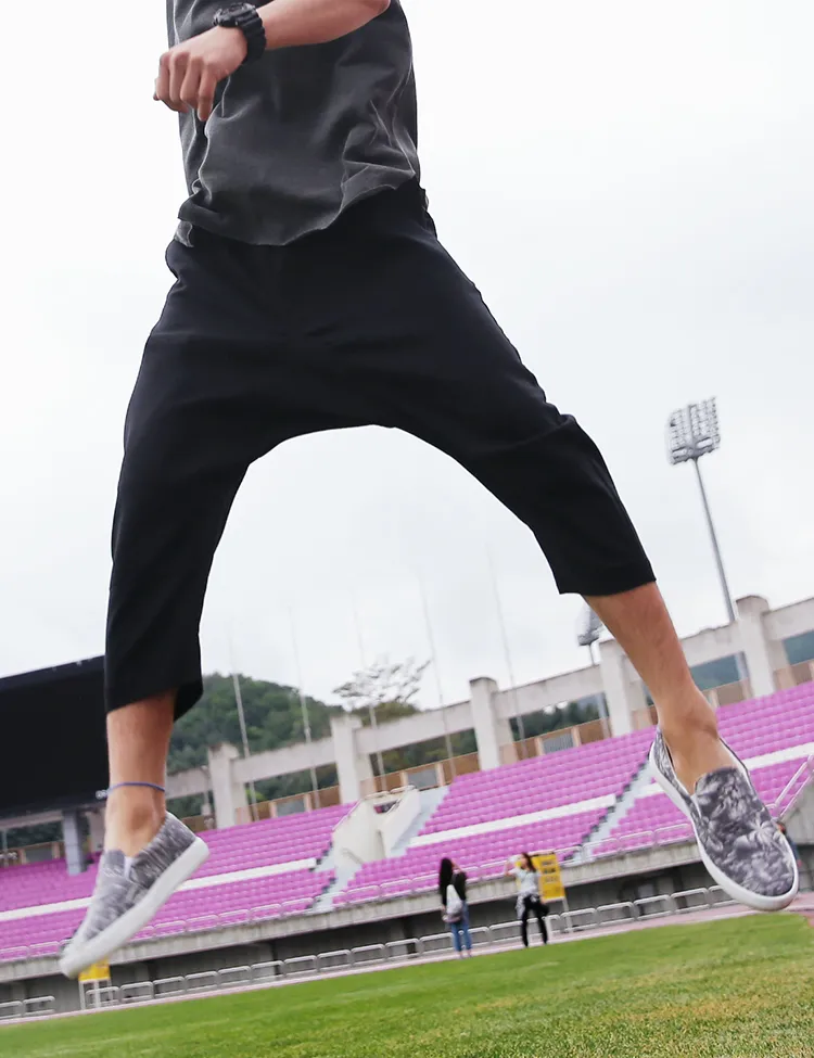 リネン混ウエストゴムサルエルパンツ・全1色 | 詳細画像1