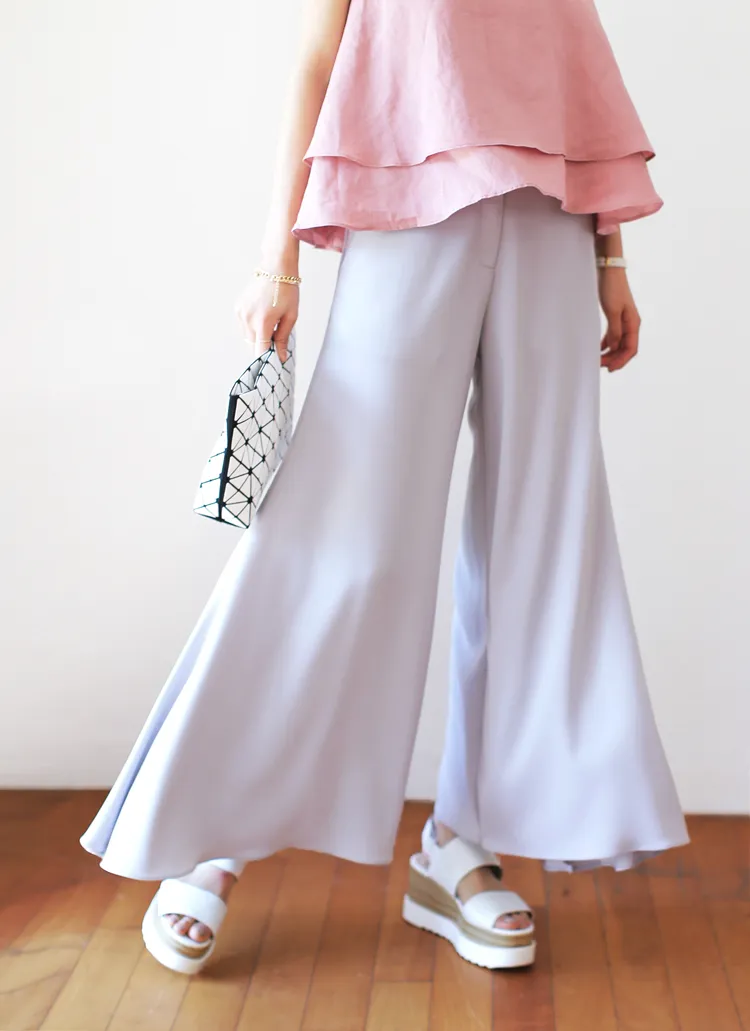 ボリュームフレアワイドパンツ・全3色 | DHOLIC PLUS | 詳細画像1
