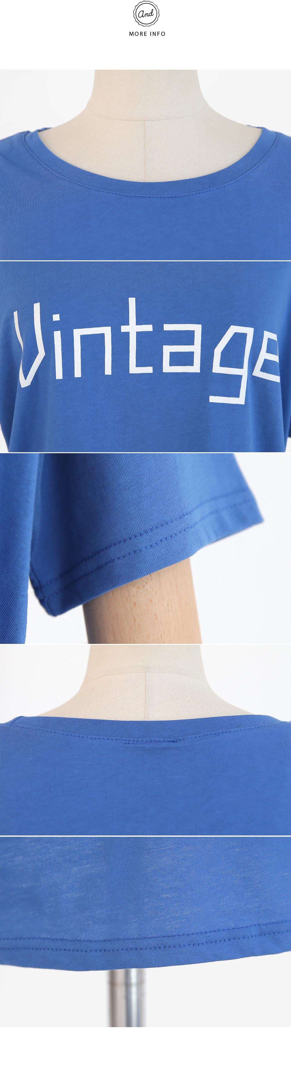 VINTAGEロゴ半袖Tシャツ・全4色 | DHOLIC | 詳細画像14