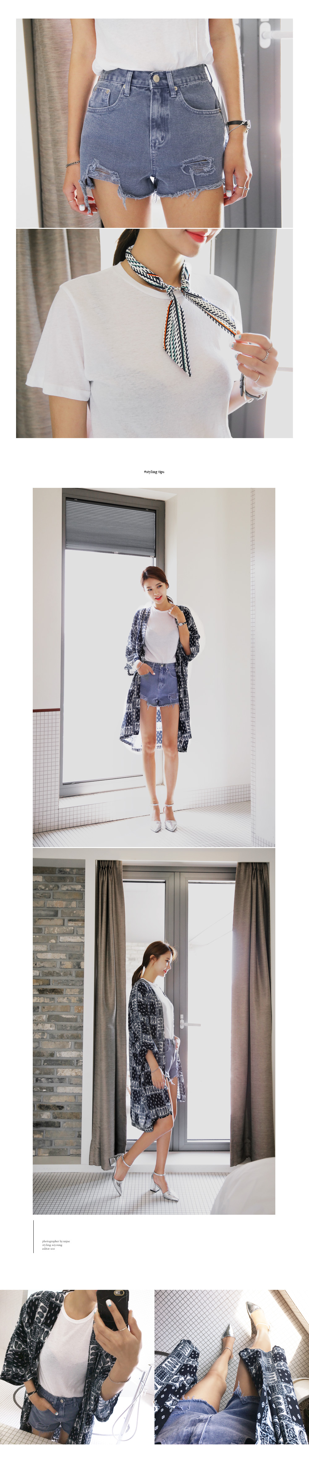 ペイズリーパターンミディアムガウン・全2色 | DHOLIC | 詳細画像3