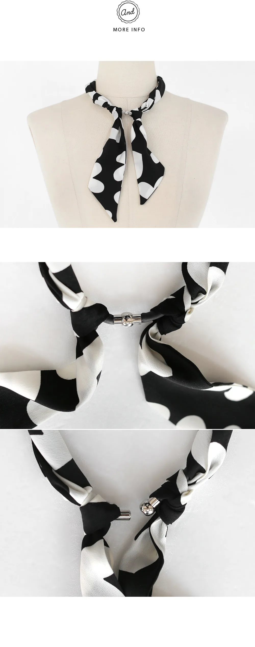 4TYPEスカーフチョーカー・全8色 | DHOLIC | 詳細画像7