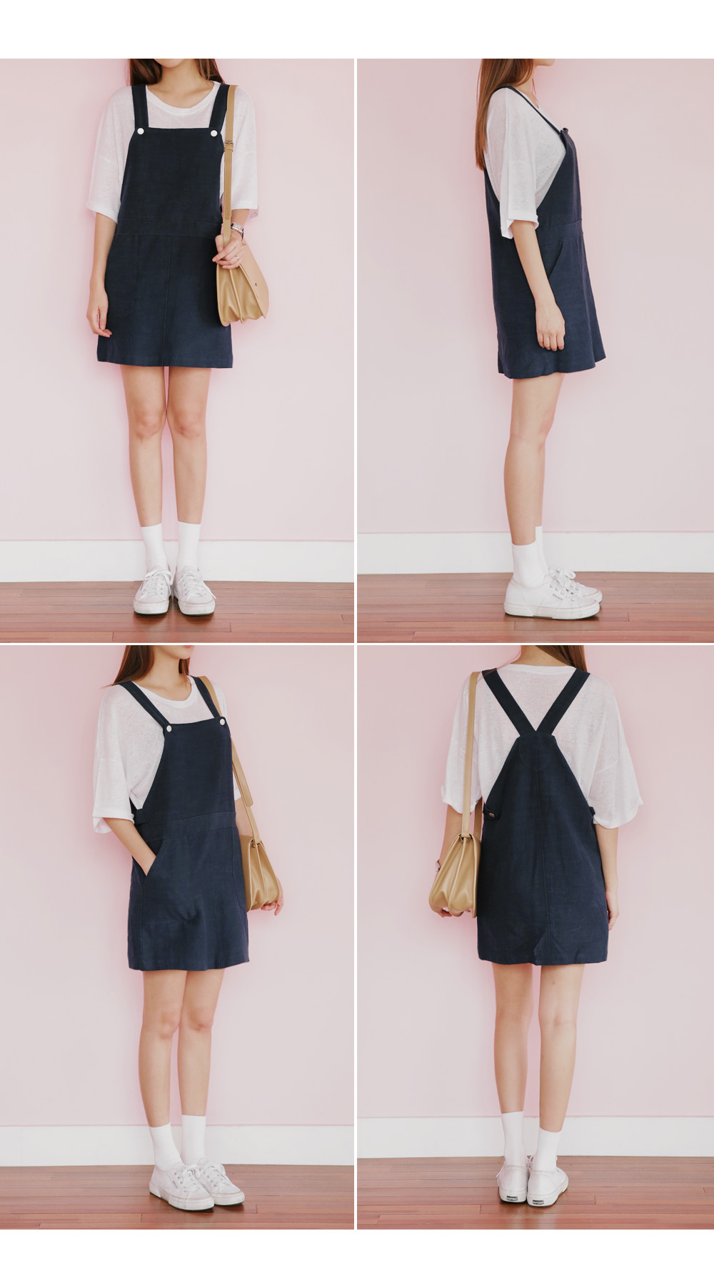 ミニマルサロペットスカート・全2色 | DHOLIC | 詳細画像6