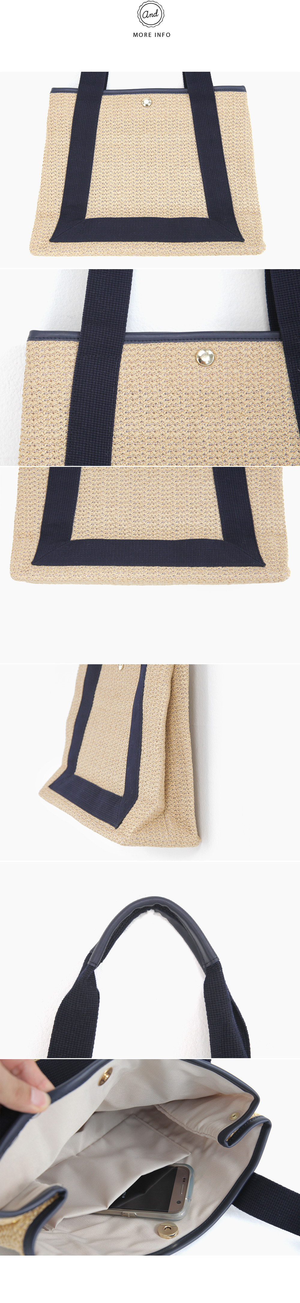 ユニークストロートートバッグ・全2色 | DHOLIC | 詳細画像11