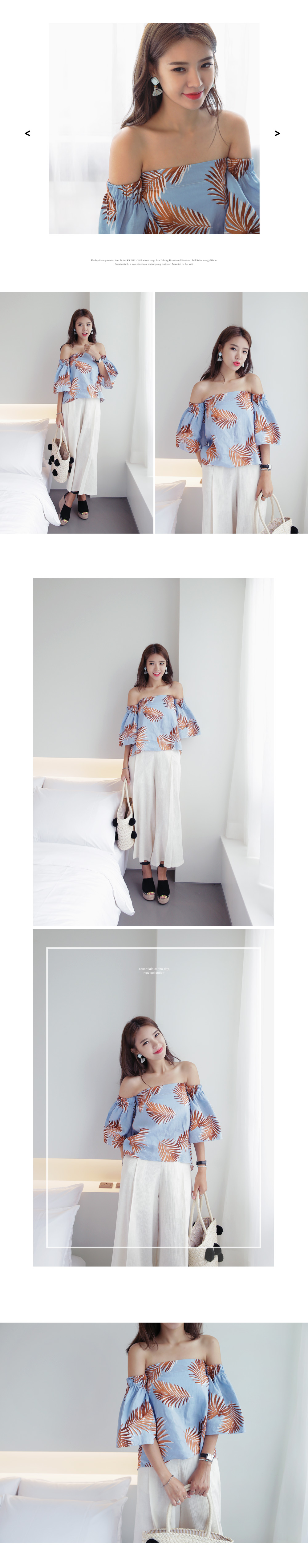 リネン混ハイウエストタックワイドパンツ・全2色 | DHOLIC | 詳細画像5