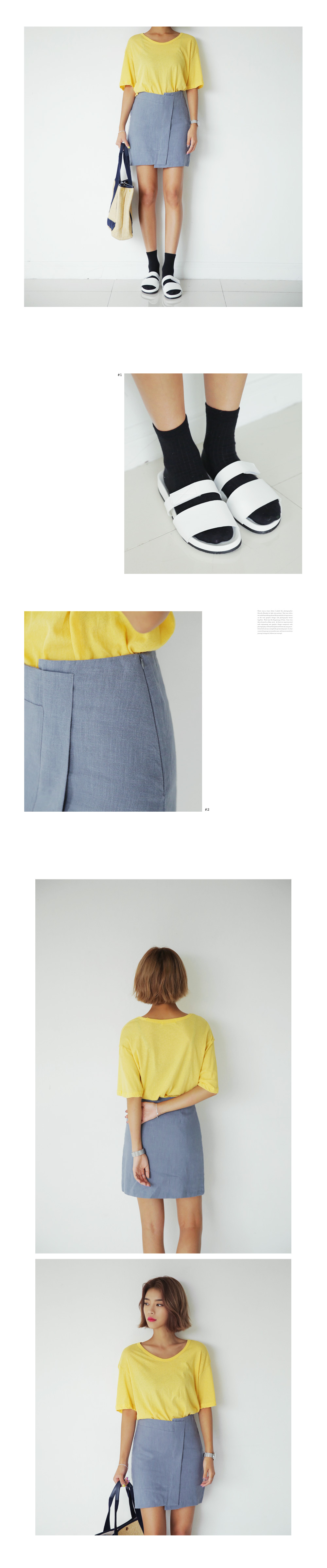 ベルクロ2ストラップスライドサンダル・全2色 | DHOLIC | 詳細画像3