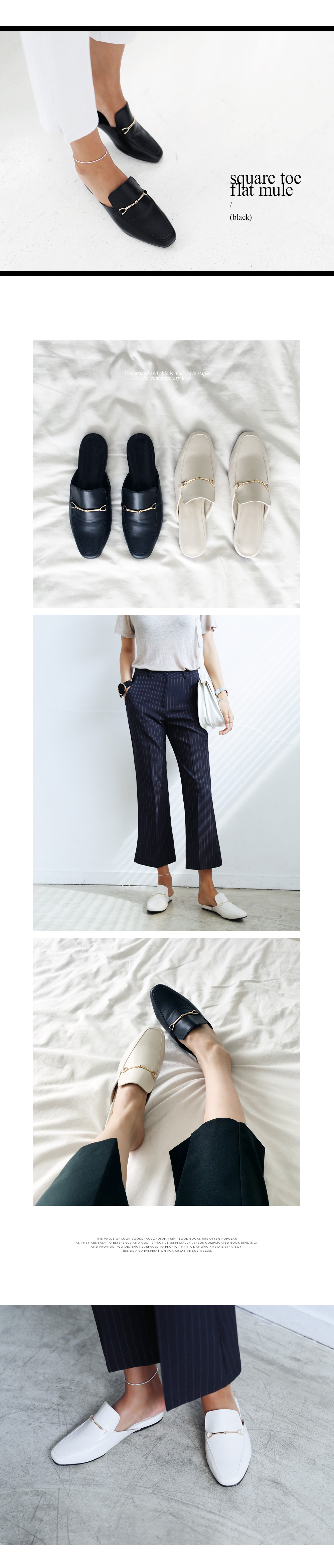 <font color=red><b>**雑誌Seventeen12月号/CLASSY.11月号/Scawaii!10月号掲載**</b></font>ビットローファーフラットミュール・全2色 | DHOLIC | 詳細画像2