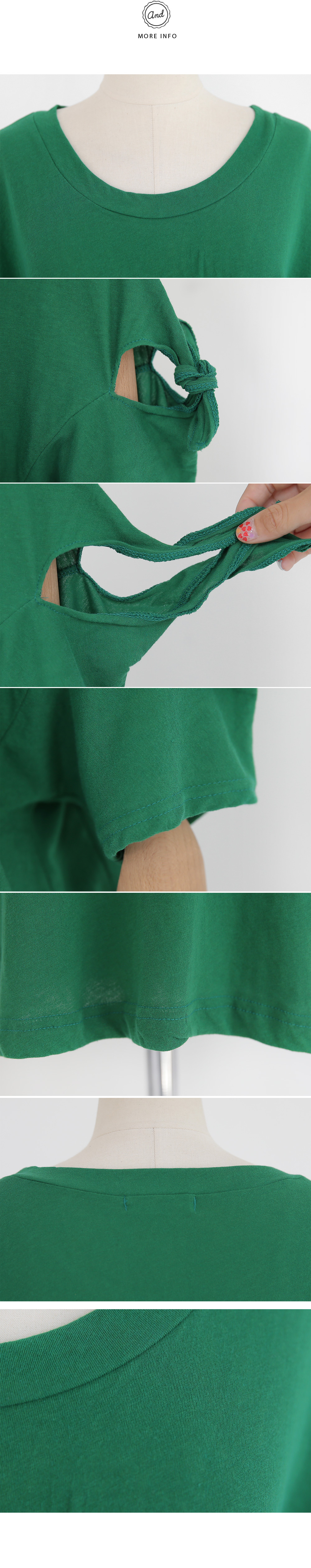 ショルダータイストラップTシャツ・全3色 | DHOLIC | 詳細画像5