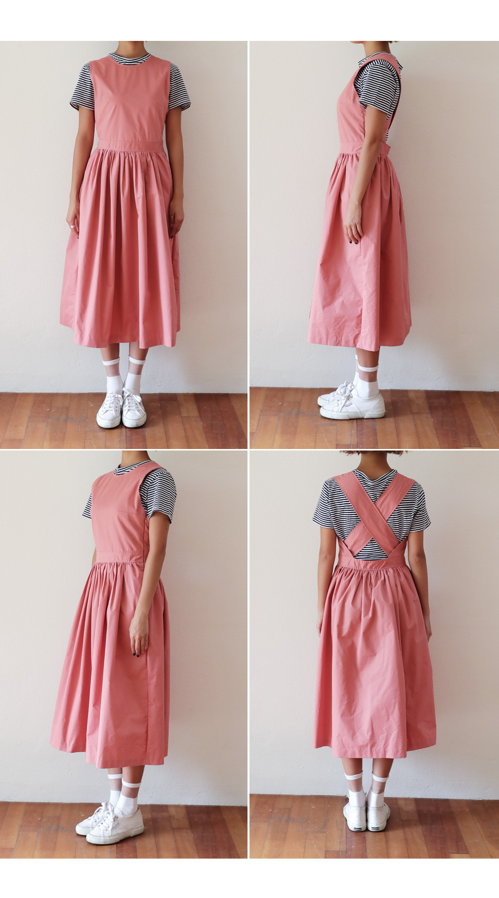 バッククロスフレアスリーブレスワンピース・全3色 | DHOLIC | 詳細画像6