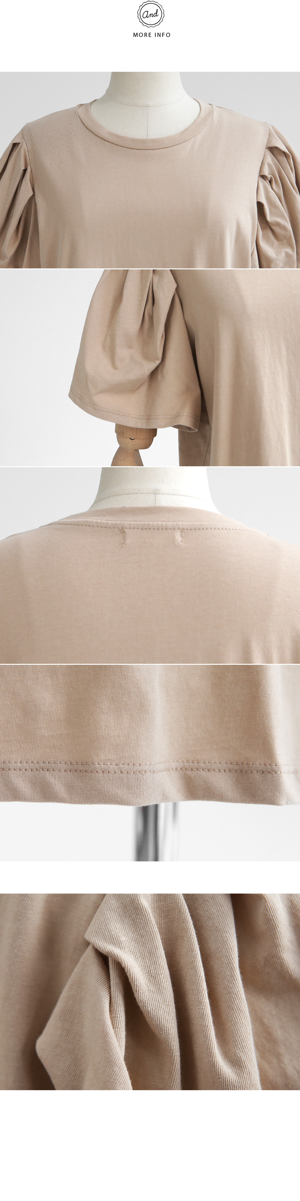 スリーブタックオーバーサイズTシャツ・全3色 | DHOLIC | 詳細画像6