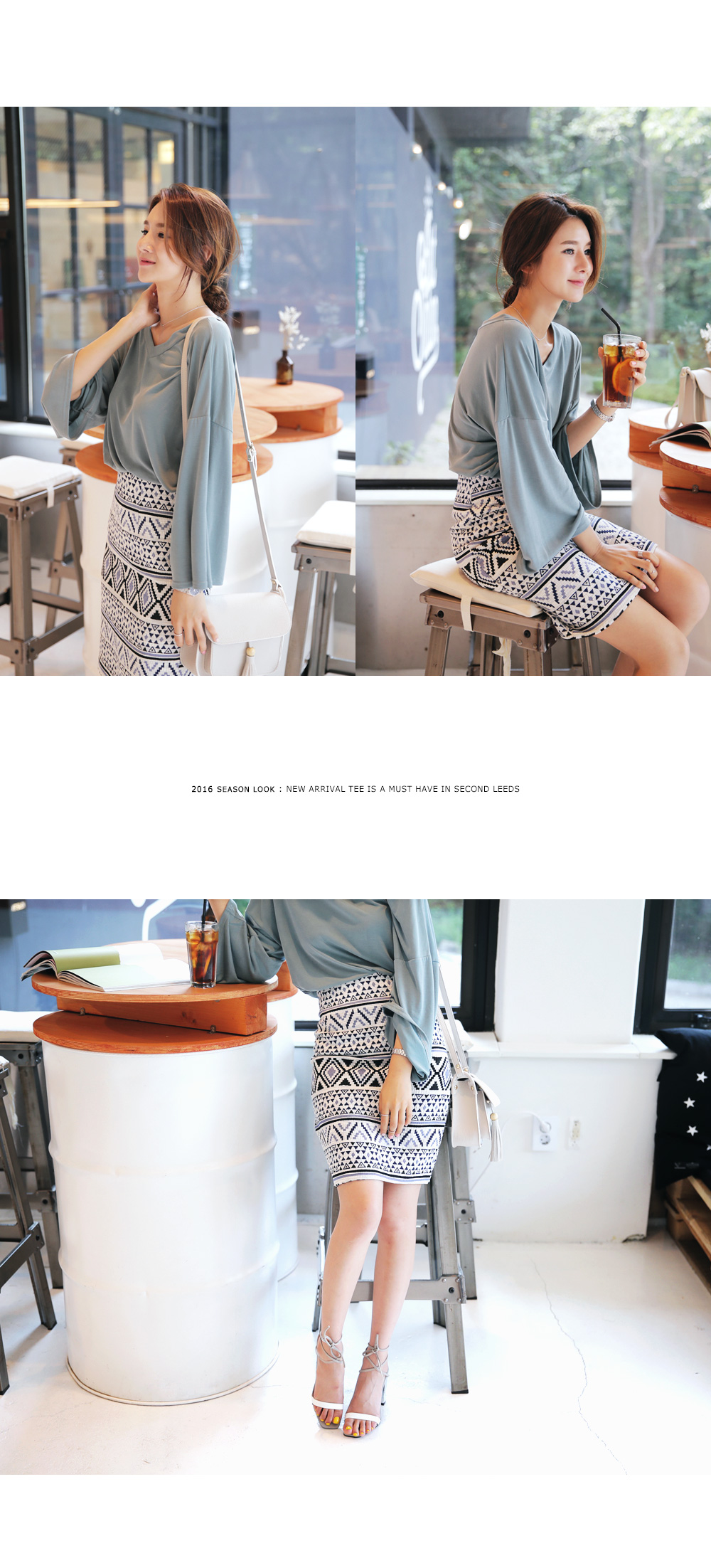 2TYPEジャガードパターンタイトスカート・全3色 | DHOLIC PLUS | 詳細画像4