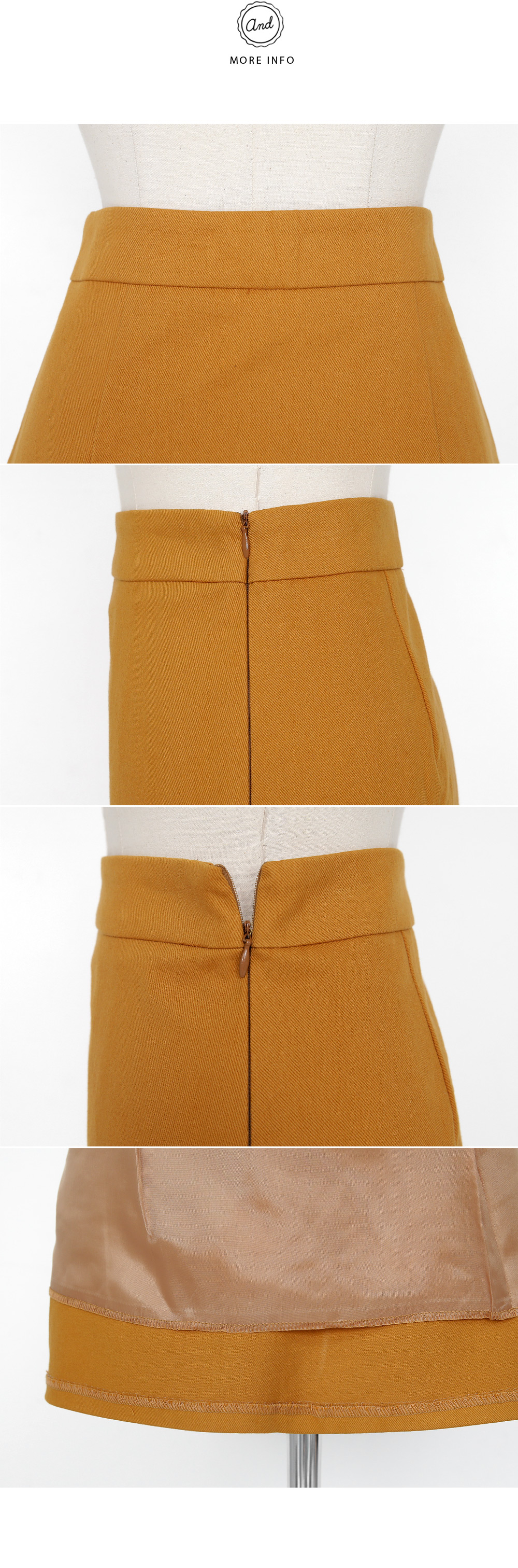 4COLORSミニAラインスカート・全4色 | DHOLIC | 詳細画像6