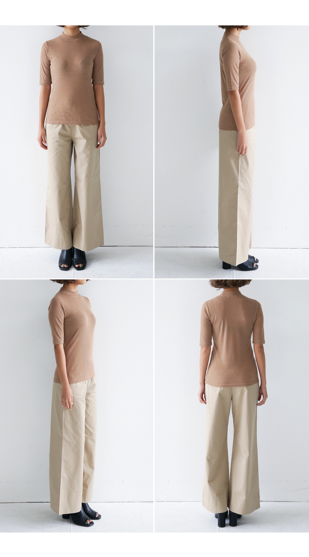 ハイネックスリムフィットTシャツ・全3色 | DHOLIC | 詳細画像9