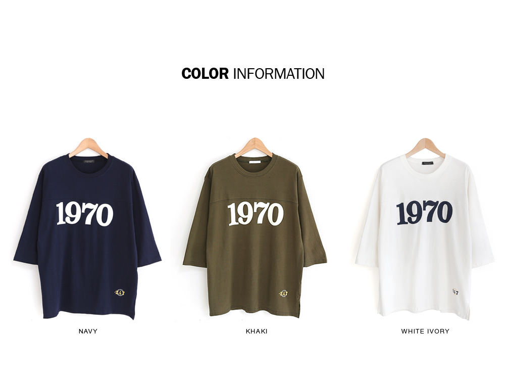 1970ワイドスリーブTシャツ･全3色 | 詳細画像2