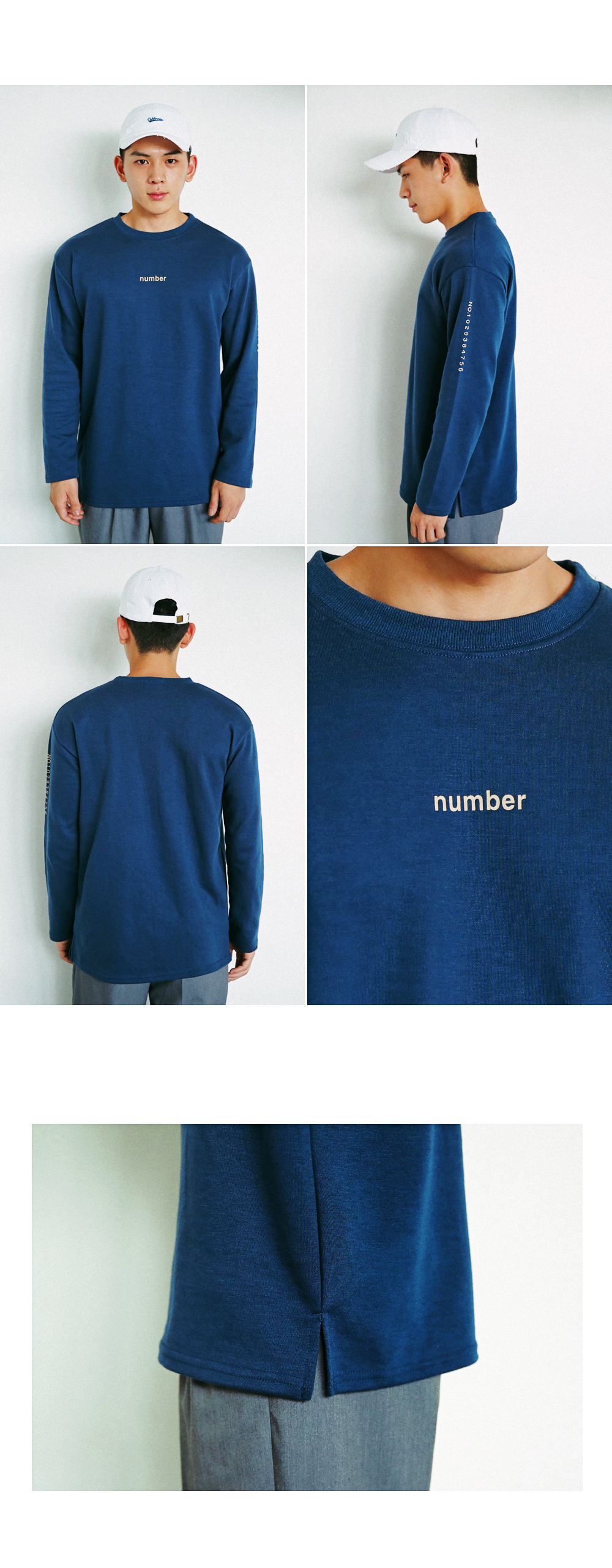 numberスウェットTシャツ・全3色 | 詳細画像4