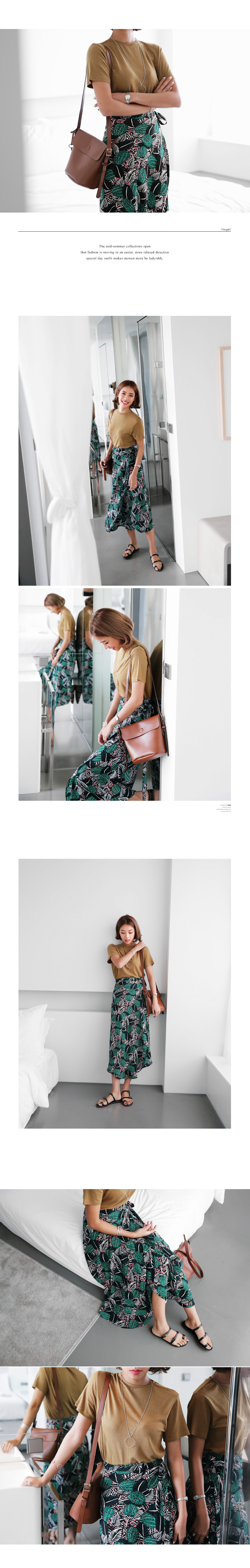 2TYPEパターンロングラップスカート・全2色 | DHOLIC | 詳細画像2