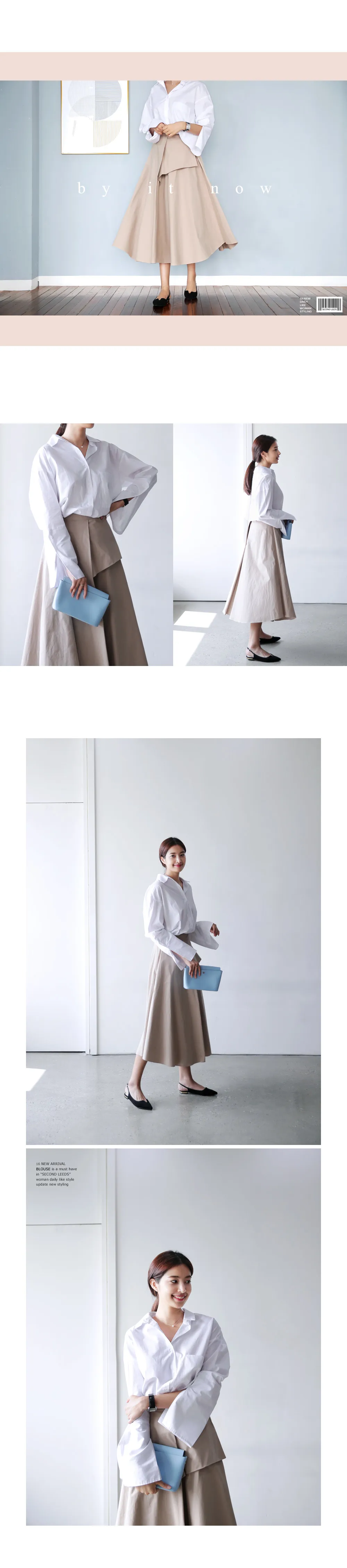 レイヤードフレアロングスカート・全3色 | DHOLIC PLUS | 詳細画像3