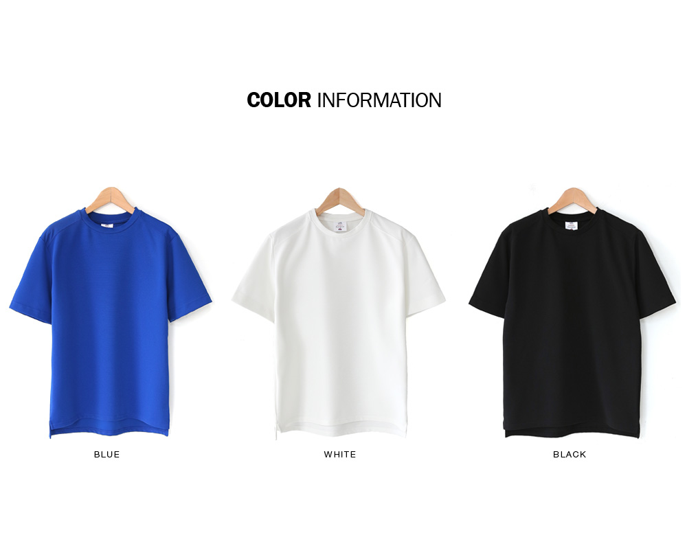 エンボスショートスリーブTシャツ・全3色 | 詳細画像2