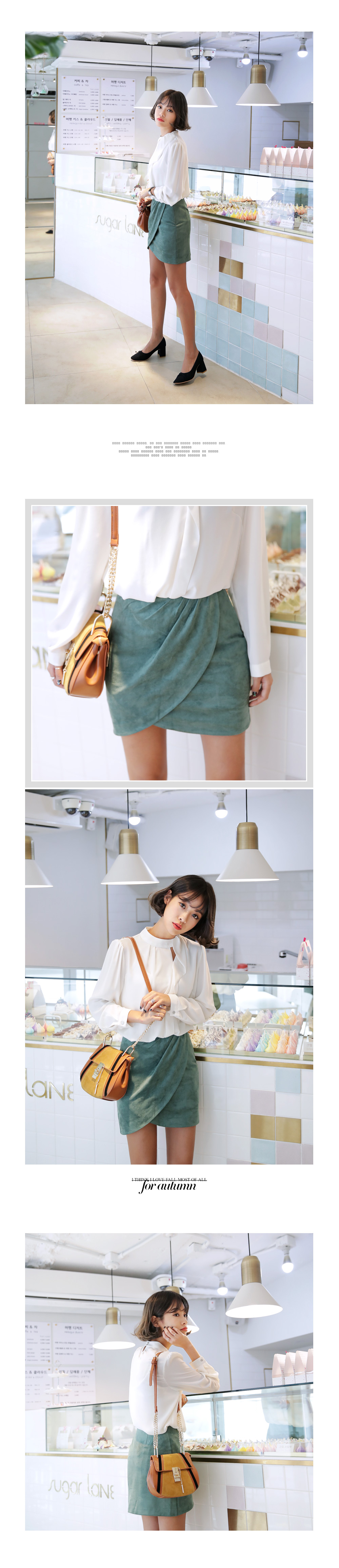 スエードライクチューリップスカート･全2色 | DHOLIC | 詳細画像3