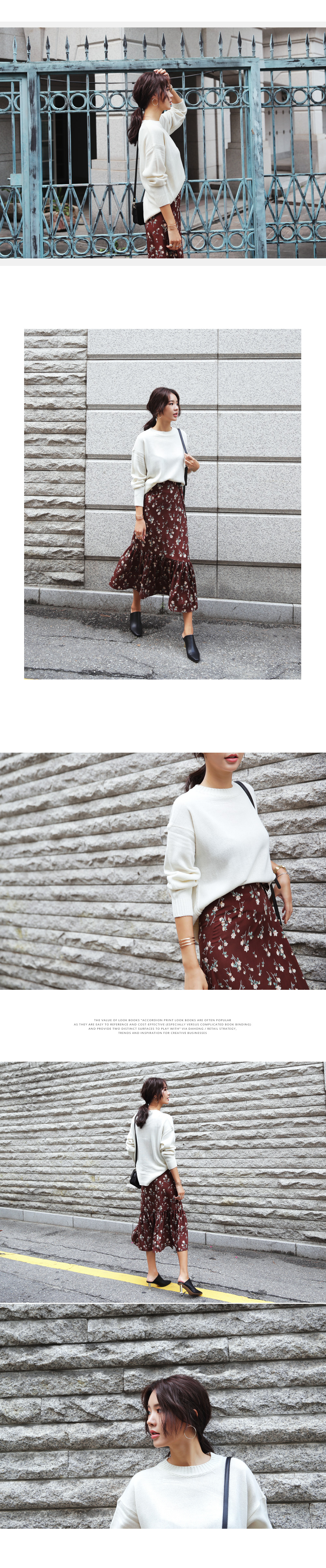 ドロップショルダーニットプルオーバー･全4色 | DHOLIC | 詳細画像3