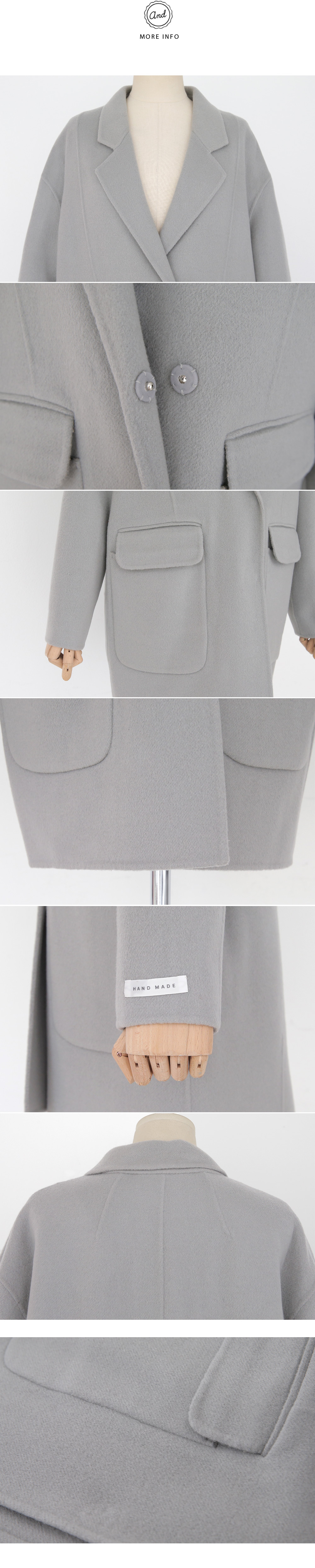 ウール混ビッグポケットコート・全3色 | DHOLIC | 詳細画像7